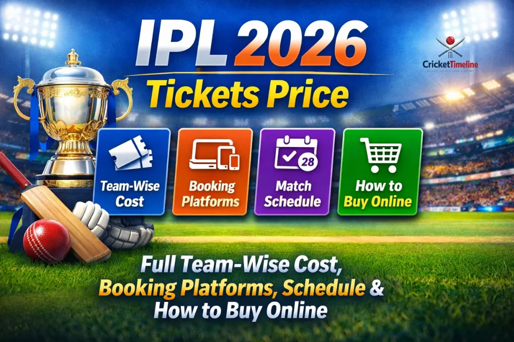 IPL 2026 Tickets Price