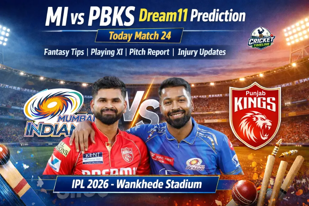 MI vs PBKS Dream11 Prediction